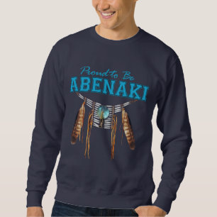 Sweatshirt Fier d'être Abenaki