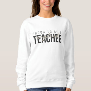 Sweatshirt Fier d'être un professeur d'anglais – Professionne