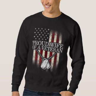 Sweatshirt Fier Épouse D'Un Ancien Ancien Ancien Temps Nom Pa