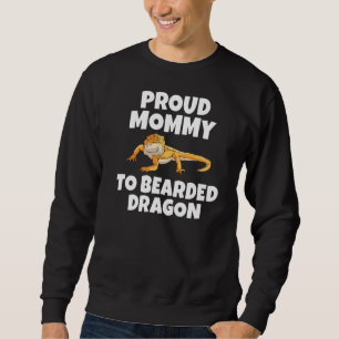 Sweatshirt Fier Maman À Gardien De Reptile Dragon Porté