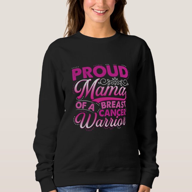Sweatshirt Fier maman d'un survivant (Devant)
