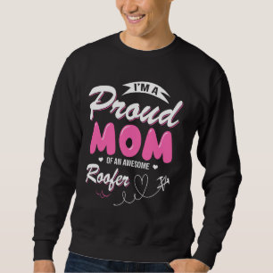 Sweatshirt Fier Maman D'Un Toit Magnifique Femmes Fête Des Mè