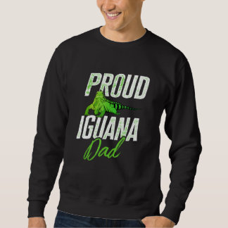 Sweatshirt Fier papa Iguane Lézard Reptile Iguane Herpétologi