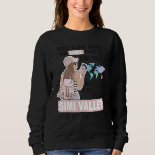 Sweatshirt Fier Simi Valley Girl - Fille Cool de Simi Valle