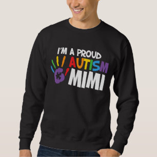 Sweatshirt Fière Autisme Mère Sensibilisation sur l'autisme M
