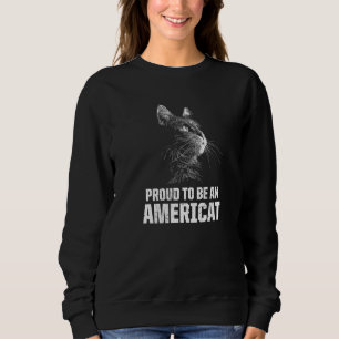 Sweatshirt Fière D'Être Américaine
