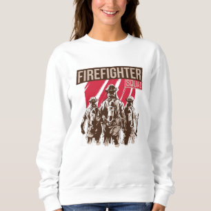 Sweatshirt Fière escouade de pompiers
