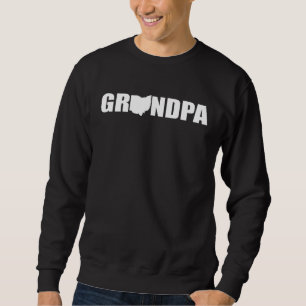Sweatshirt Fière fierté de grand-père de l'Ohio drôle cadeau