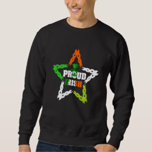 Sweatshirt Fière Saint-Patrick irlandais Fierté celtique colo