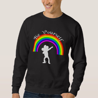 Sweatshirt Fierté alliée LGBTQ Égalité Arc-en-ciel Lesbienne 