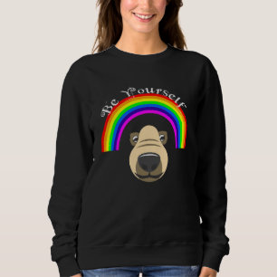 Sweatshirt Fierté alliée LGBTQ Égalité Arc-en-ciel Lesbienne