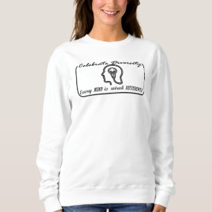 Sweatshirt fierté du handicap - chaque esprit est câblé diffé