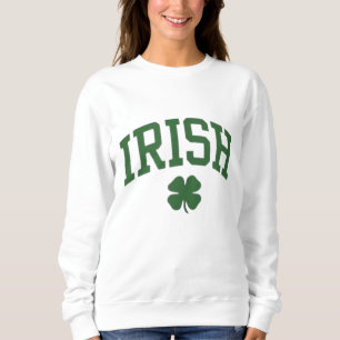 Sweatshirt Fierté Irlandaise Classique Trèfle - Saint-Patrick