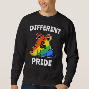 Sweatshirt Fierté LGBT Gay Grenouille Arc-en-ciel LGBTQ 6