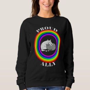 Sweatshirt Fierté LGBT Lesbienne Gay Bisexuel Transgenre Quee