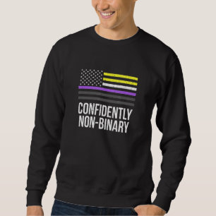 Sweatshirt Fierté Liquide Genderfluide Lgbtq Non Binaire En C