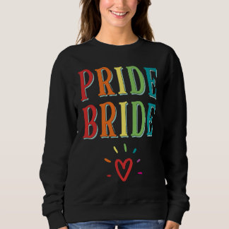 Sweatshirt Fierté Mariée Gay Lesbienne LGBT Enterrement de Vi