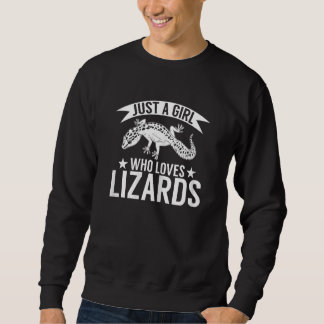 Sweatshirt Fille au lézard dragon barbu reptile mignon