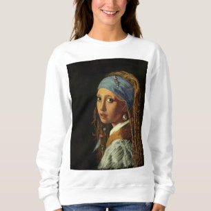Sweatshirt Fille avec une parodie perle