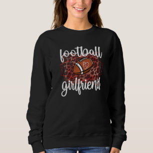 Sweatshirt Fille De Football Amie D'Un Joueur De Football Gir
