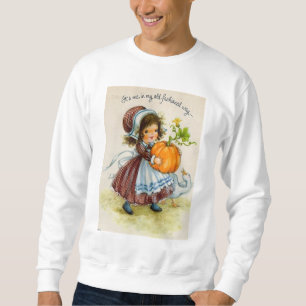 Sweatshirt Fille de jour vintage de thanksgiving