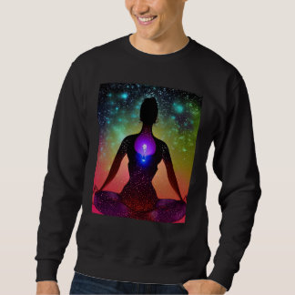 Sweatshirt Fille de yoga Femme Salutation du soleil Méditatio