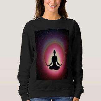 Sweatshirt Fille de yoga Femme Salutation du soleil Méditatio