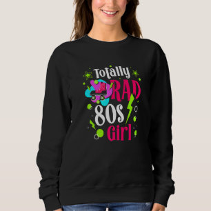 Sweatshirt Fille des années 80 Décennie des années 80 1980 Vi