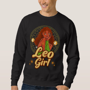 Sweatshirt Fille Lion Astrologie Astrologue Signe du zodiaque