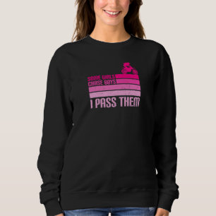 Sweatshirt Filles Chase Garçons Je Les Passe Dirtbike Mx Moto
