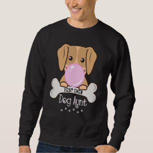 Sweatshirt Filles Drôle Meilleure Tante De Chien Jamais Avec