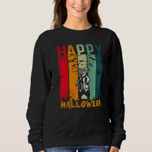 Sweatshirt Filles Garçons Ours Grizzly Rétro Dîner Halloween 