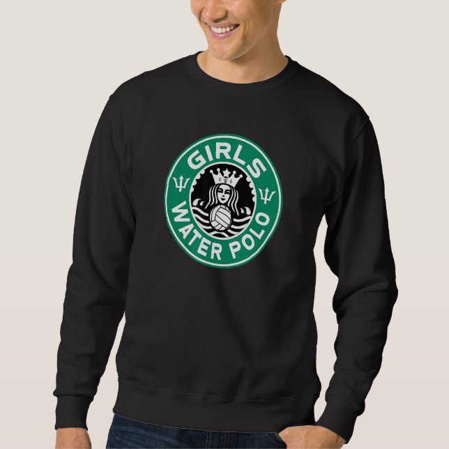 Sweatshirt Filles Water Polo Amusante Parodie Pour Les Femmes (Devant)