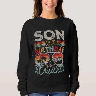Sweatshirt Fils De L'Anniversaire Cruiser Lunettes De Soleil 