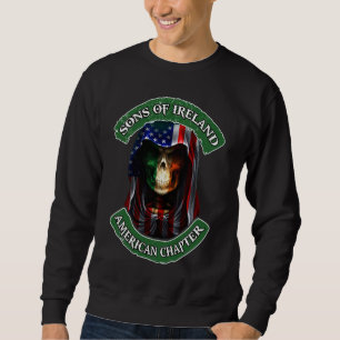 Sweatshirt Fils d'Irlande Chapitre Américain Fête de la Saint