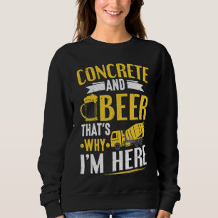 Sweatshirt Finisseur De Béton Et De Béton De Ciment