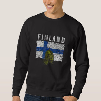 Sweatshirt Finlande Pour Les Femmes Hommes Sisu Lapp Lapon La