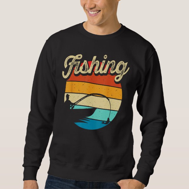 Sweatshirt Fishing Dad  Fathers Day for Men 3 (Devant)