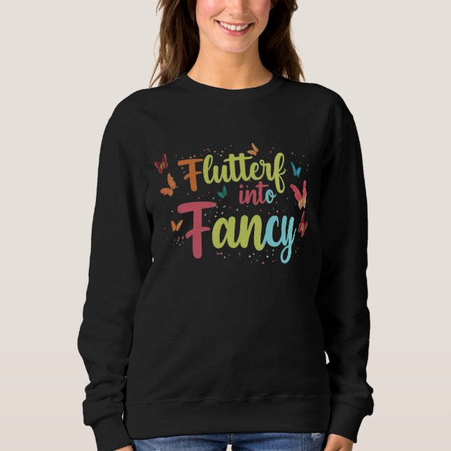 Sweatshirt "Fisser dans la fantaisie" (Devant)