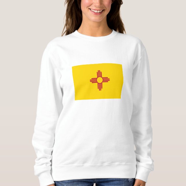 Sweatshirt Flag du Nouveau-Mexique (Devant)