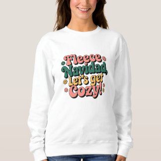 Sweatshirt fleece navidad devenons douillets