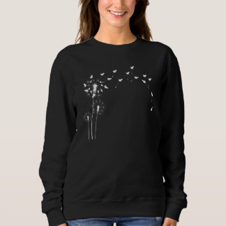 Sweatshirt Fleur animale Plante Dandelion Chat