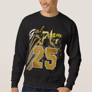 Sweatshirt Fleur de Lis, texte personnalisable
