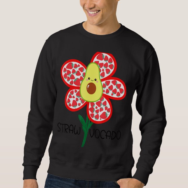 Sweatshirt Fleur de paille Vocado (Devant)