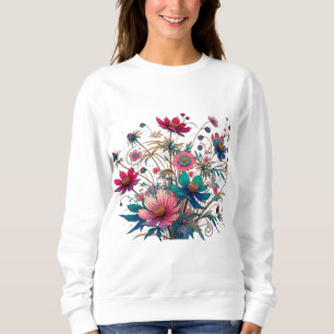 Sweatshirt Fleur sauvage