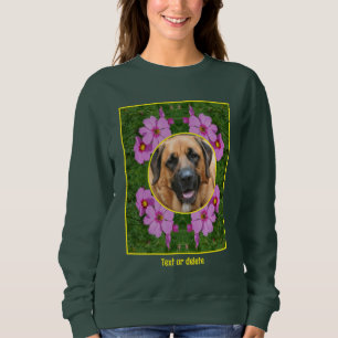 Sweatshirt Fleurs Cosmos Roses Créez Votre Propre Animal Phot