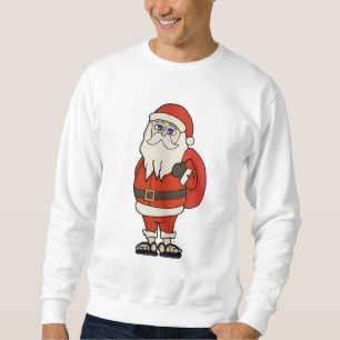 Sweatshirt Flip Flops de Noël du Père Noël
