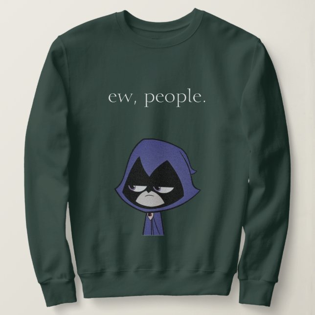 Sweatshirt "Flirter avec l'isolement" (Design devant)