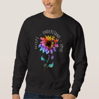 Sweatshirt Flore Sensibilisation sur l'autisme Fleur margueus