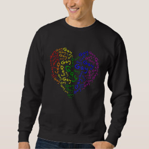 Sweatshirt Florida Gay Say Gay Say Love Stay Fier Lgbtq Gay